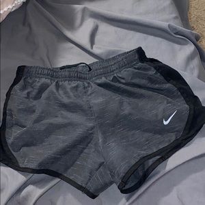 Girls Nike running shorts size Small